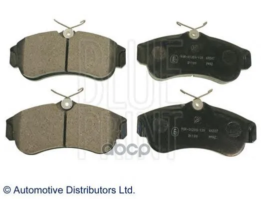 Колодки Тормозные Nissan Almera 00/Primera 9303 Передние Blue Print Adn14294 Blue Print арт. ADN14294
