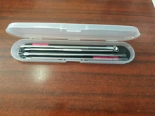 Blackhead removedor de Comedone acné Extractor de Nariz de aguja de limpieza Facial Kit de herramienta de la espinilla removedor de 4 piezas con caja de almacenamiento