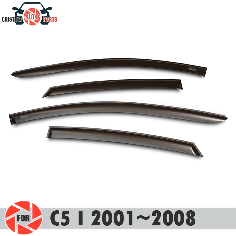 Оконный дефлектор для Citroen C5 I 2001 ~ 2008 от дождя защита грязи украшение