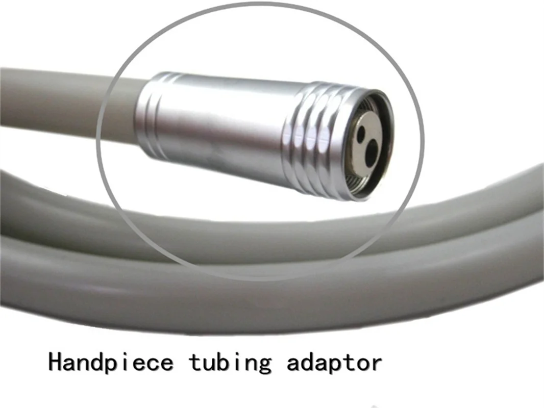 

High Quality 2 Hole Dental Tube Connector Tubing Adaptor Handpiece Tubing Coupling 4 PCS A Set Handpiece Supply Tubing
