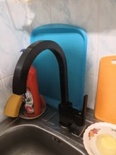 Tap Faucet-Space Kitchen-Sink Water-Mixer FRAP Hot-And-Cold-Water Rotation Aluminum YF40010