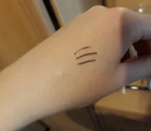 Delineador de ojos líquido negro para mujer, delineador profesional de larga duración, resistente al agua, de secado rápido, lápiz, herramientas de belleza, 1 ud.