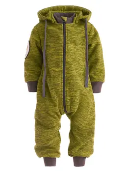 

Фкм-млайм Fleece Jumpsuit "melange lime"