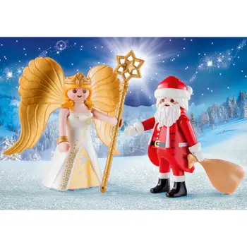 

Playmobil 9498 Duo Pack Santa Claus with Angel Toy Store articles created Manual