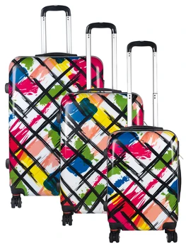 

Maleta Viaje Rigida ABS 4 ruedas juegos 20 24 28 pulgadas. 1358