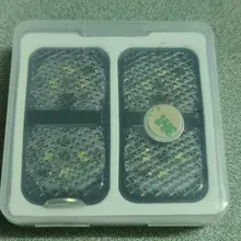 Baseus-luz de advertencia de puerta de coche, luces Flash anticolisión, señal magnética inalámbrica, 6 LED, 2 uds.