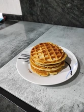 Minimáquina eléctrica para hacer gofres, horno para desayuno, masa semiesférica, máquina para gofres en forma de huevo, horno y pan, mineola para gofres