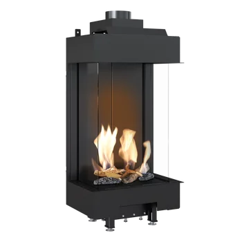 

Gas fireplace LEO 45/68 left/right for propane gas from KRATKI producer