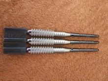 CyeeLife 26 gramos Pro dardos de punta de acero con bolsa de aluminio ejes y 6 uds vuelos PET