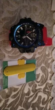 Smael Relojes Deportivos de Marca para Hombre con Doble Pantalla Analógica Digital Led Relojes de Pulsera de Cuarzo Electrónicos Reloj Militar de Natación Impermeable