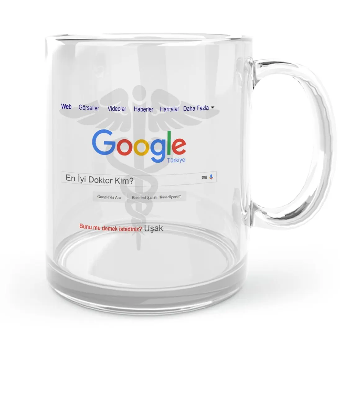 Персонализированные пользовательские Google лучший доктор стеклянная кружка