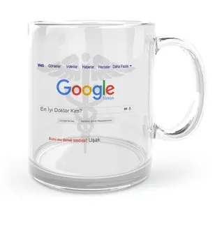 

Personalized Custom Google Best Doctor Glass Mug Cup-1