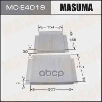 Салонный Фильтр Masuma Peugeot/ 207/ V1400, V1600 06-(1/40) Masuma арт. MCE4019