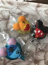 ETya-portatarjetas de silicona con dibujos animados para hombre y mujer, portatarjetas retráctil de chico y estudiante, carrete de insignia de identificación, nombre, insignia de tarjeta para autobús