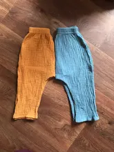 Ankle-Length-Pants Linen Baby-Boys Kids Children Summer Pleated Solid-Color New for Harem-Pants