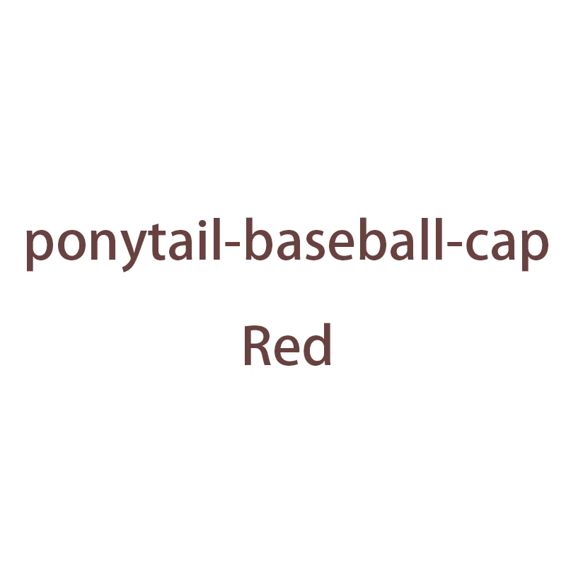 Кепки-бейсболки по индивидуальному заказу - Цвет: Red