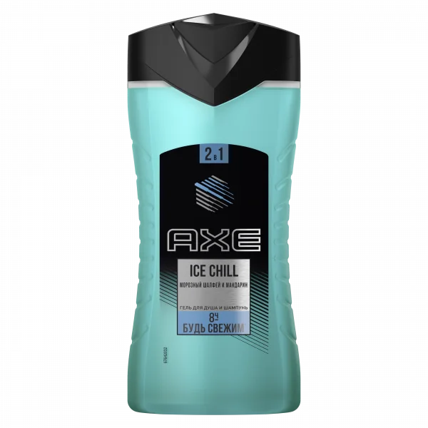 AXE Гель для душа и шампунь 2в1 250мл Ice Chill | Красота здоровье