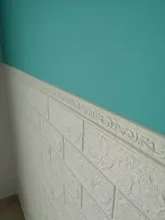 Sticker Border-Decoration Self-Adhesive Wall Skirting for Living-Room DIY Background