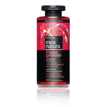 

Pomegranate Shampoo Youth Save With organic pomegranate seed oil