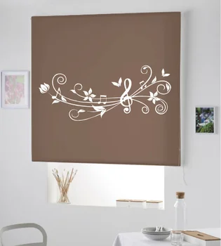 

Blind Iroa rolling youth/Treble Clef! ROLLER BLINDS TRANSLUCENT! (CAFE 100X175)