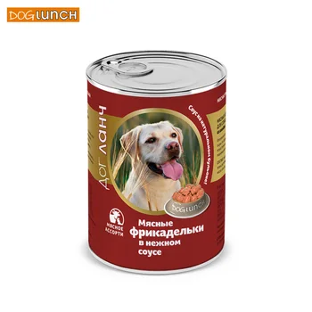 

Dog lunch box meatball in delicate sauce мясное assorted 850гр, 6 PCs