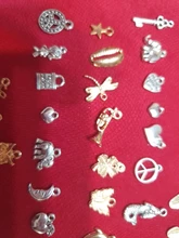 30 Uds. De abalorios variados de Metal Vintage para fabricación de joyas, abalorios de pájaros, colgante de pulsera DIY, accesorios de encaje negro