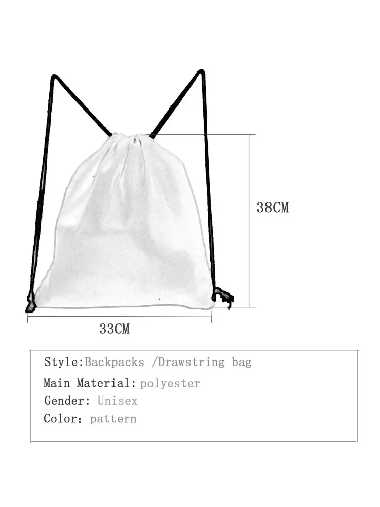 Disney Lilo Stitch Drawstring Bags Cute Cartoon Child Small Backpack Eco Reusable Travel Storage Bag Minimalist Swim Backpack