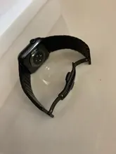 Banda de Apple Watch Serie 6/5/4/3/2/1 pulsera deporte 42 mm 38 mm 44mm correa para Apple iwatch reloj de la banda de metal lazo