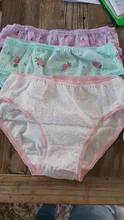 6 unids/set bebé bragas de algodón calzoncillos niños Impresión de niña bebé bragas para niñas niños ropa interior de Color al azar