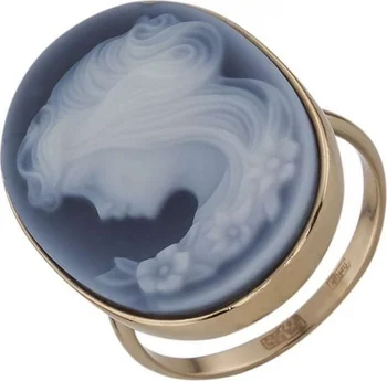 

Aloris ring girl with 1 Agate in red gold