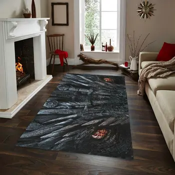 

Game Of Thrones Dragon Patterned Carpet ,Non Slip Floor Carpet,Teen's Carpet,Turkish Rug