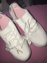 Otoño zapatillas de deporte de las mujeres de malla zapatos planos zapatos de mujer de encaje transpirable Casual Mujer Zapatos confort Color caramelo sólido damas de talla grande