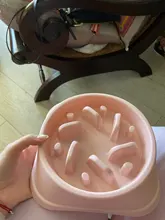 Dish Food-Bowls Eating-Feeder Puppy Bowel Feeding Slow-Down Dogs-Supplies Prevent Pet-Dog