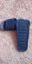 Zapatillas nuevas antideslizantes para mujer, Zapatillas de casa suaves para interior, familia, a rayas, planas para Baño