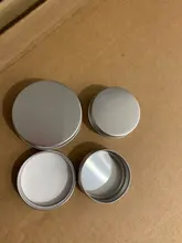 Tin-Box Bottle-Container Cosmetic-Storage-Jars Screw-Top Empty-Pot Small Mini Refillable