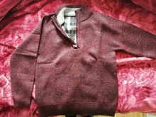 Suéter grueso de lana para hombre, Jersey cálido de cuello alto con media cremallera, suéteres de lana de punto ajustados para invierno