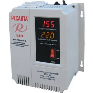 Стабилизатор напряжения Ресанта АСН-1 500 Н/1-Ц Lux