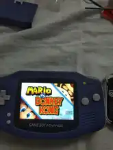 Carcasa de repuesto de pantalla de GBA, carcasa precortada para consola GBA, pantalla LCD V2 IPS, retroiluminación, 10 niveles de brillo