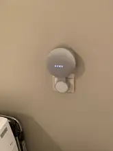Wall-Mount-Holder Outlet Bedroom Audio-Voice-Assistant Kitchen Mini Google Home for Plug