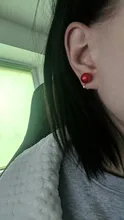 JIOFREE-pendientes de perlas de imitación para mujer, pendientes sencillos sin perforación, joyería elegante