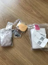 Muñeca de juguete hecha a mano con ojos grandes de gato, aguja de lana de fieltro, Kitting artesanal, paquete de equipos de lana sin terminar, novedad