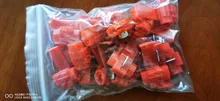 10PCS/20PCS Wire Connector Scotch Lock Snap AWG22-10 Without Breaking Cable Insulated