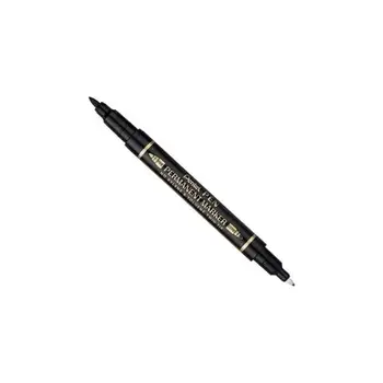 

Permanent marker Twin Tip double Tip F / ef black Pentel Conf. 12 PENTEL11.74