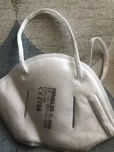 Máscara FFP2 protectora Facial, Mascarillas de filtración contra la gripe, kn95, 100 Uds., envío rápido desde España