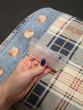 Caja de almacenamiento vacía de 10 ranuras para brocas de uñas, expositor acrílico transparente, accesorios para fresas, contenedor, LY2000