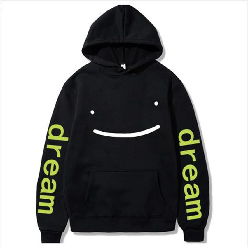 

CNSTORE Smile Face Hoodie Sweatshirts Dream Dreamwastaken Hoodes Merch Men/Women Cosplay Pullover