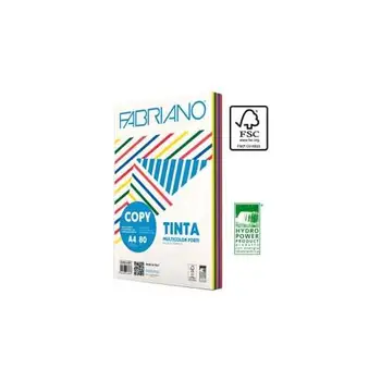 

Copy paper dyed multicolor a3 80gr 250fg mix 5 colors soft fabrianoFABRIANO12.42