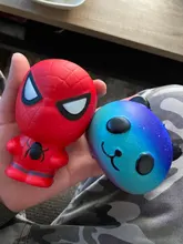 Juguetes de dibujos animados de galaxia Kawaii, ciervo grande, Gato blando, jumbo, crema de elevación lenta perfumada, juguetes para apretar, regalo de novedad