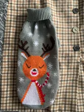 Pet Cat Reindeer Sweater Winter Warm Cat Clothes for Cats Kedi Outfit katten Clothing