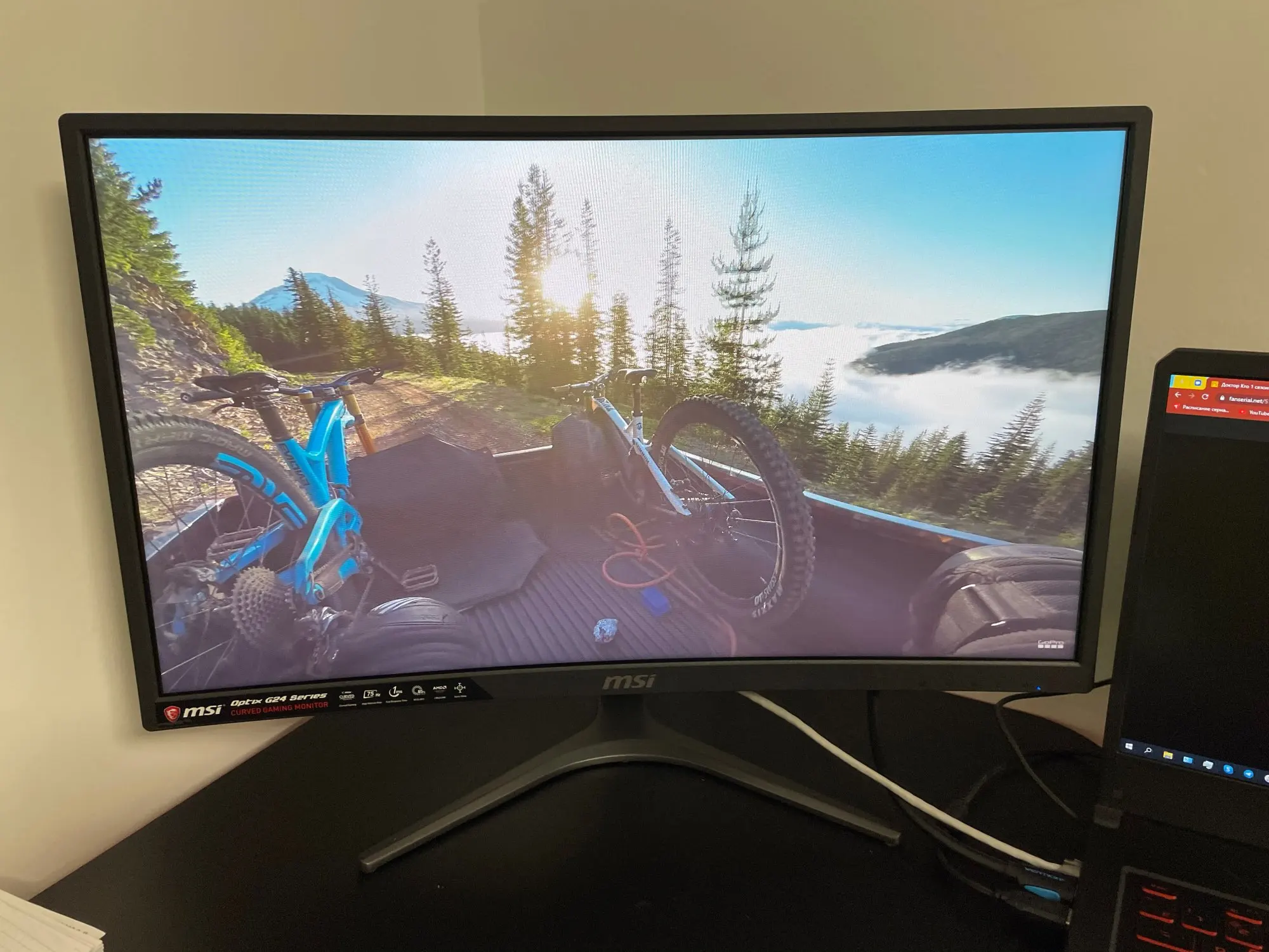 Curved Gaming Monitor Msi Optix G241vc 23 6 Fhd 19x1080 Matte 75hz 1ms Hdmi Vga Black Buy Cheap In An Online Store With Delivery Price Comparison Specifications Photos And Customer Reviews